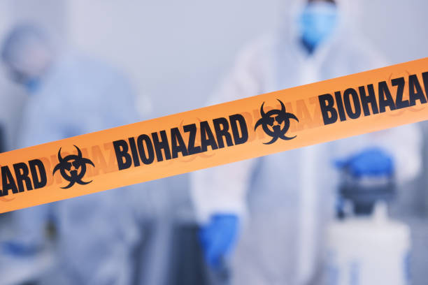 Professional Blood Cleanup technician working in Ames, NE